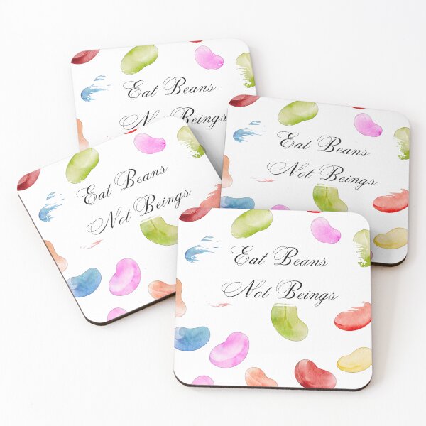 Item preview, Eat Beans Not Beings, go vegan, herbivore, tees designed and sold by helkav.