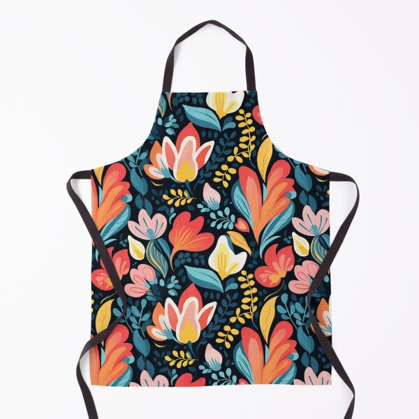 Item preview, Brightly Vibrant Floral Pattern designed and sold by fabinthelab.
