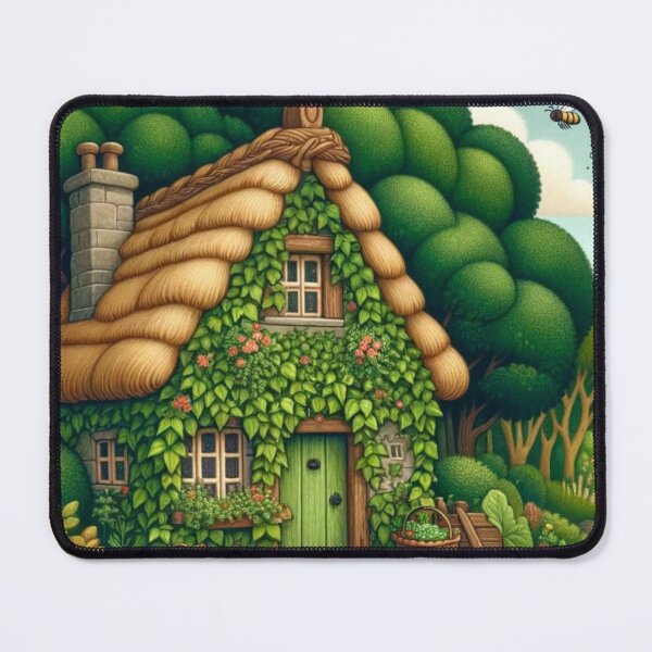 Item preview, Whimsical Cottage Window View designed and sold by joanwatson45.