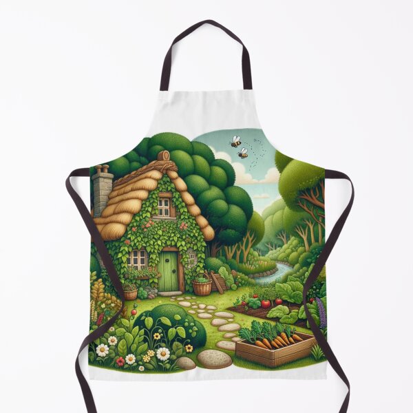 Item preview, Whimsical Cottage Window View designed and sold by joanwatson45.