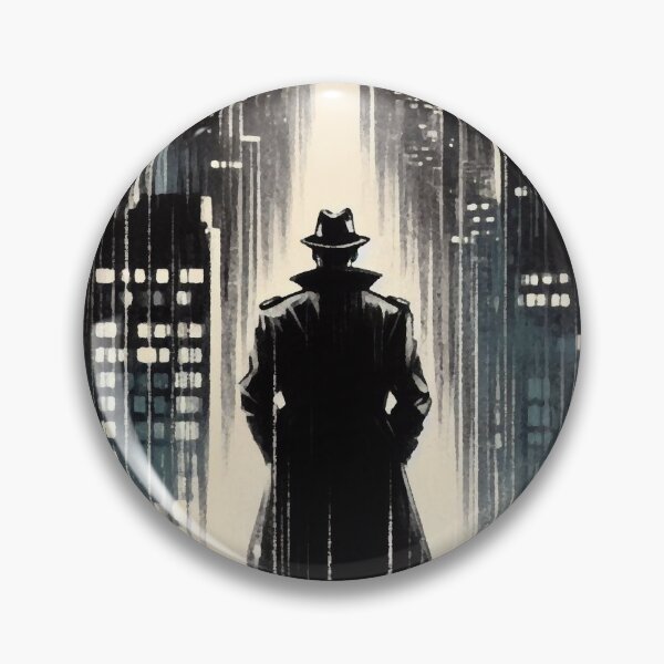Artikelvorschau, Private Detective Cityscape Rain [Noir, Krimi] entworfen und verkauft von RESToRAPTOR.
