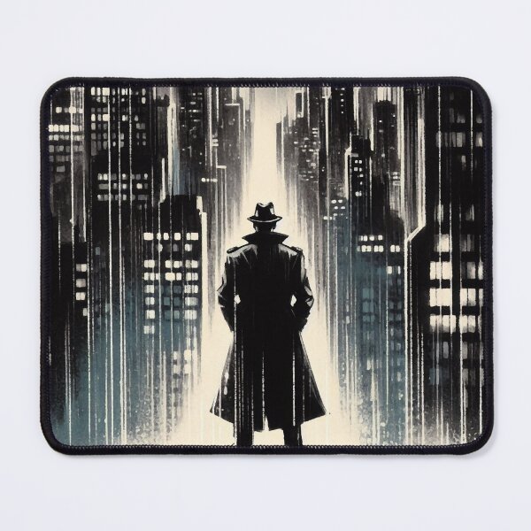 Item preview, Private Detective Cityscape Rain [Noir, Crime] designed and sold by RESToRAPTOR.