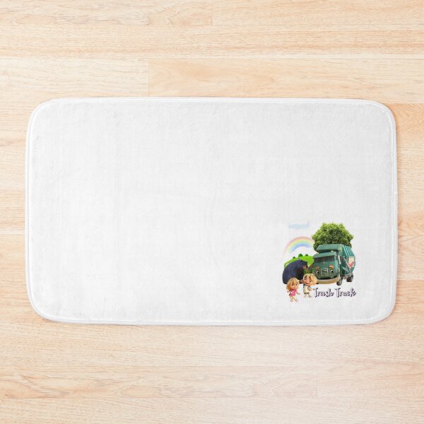 Item preview, Boy & Girl Trash truck cartoon designed and sold by KPArtzaaany.