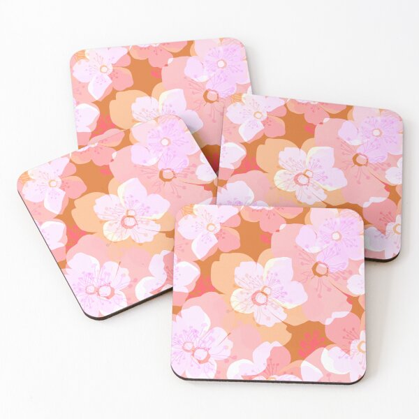 Item preview, Preppy pastel abstract floral art. designed and sold by Meteryards.