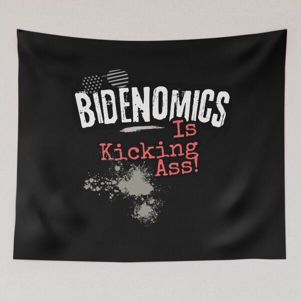 Item preview, Bidenomics Is Kicking Ass 2024 Vote Blue Democratic Political Design designed and sold by EarthArtDesigns.