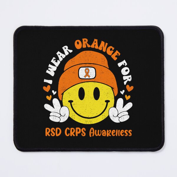 Item preview, I Wear Orange For RSD CRPS Awareness, RSD CRPS Awareness Month designed and sold by KatMercerr.