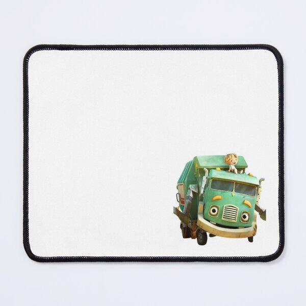 Item preview, Hello! Garbageman hank and trash truck designed and sold by KPArtzaaany.