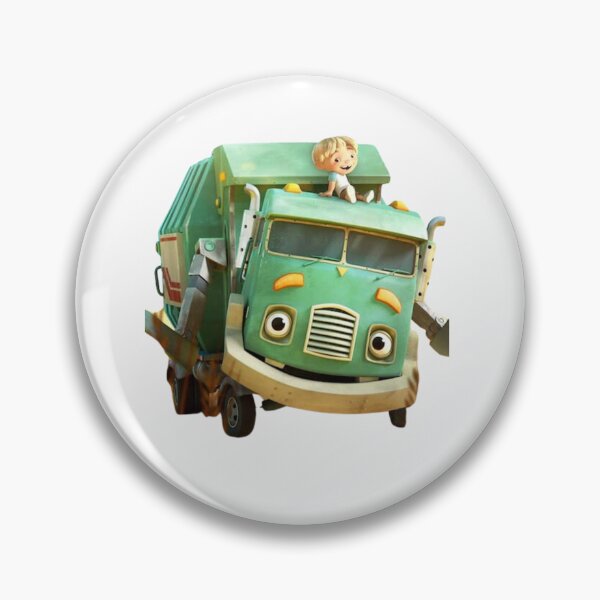Item preview, Hello! Garbageman hank and trash truck designed and sold by KPArtzaaany.