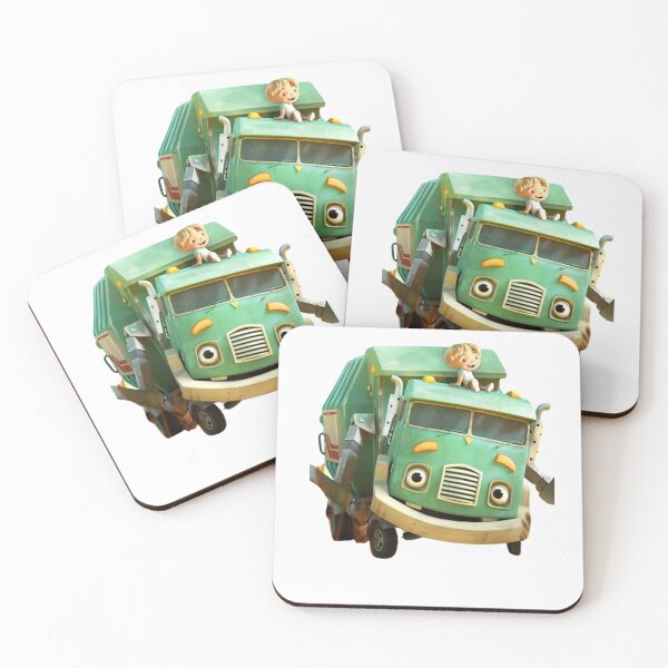 Item preview, Hello! Garbageman hank and trash truck designed and sold by KPArtzaaany.
