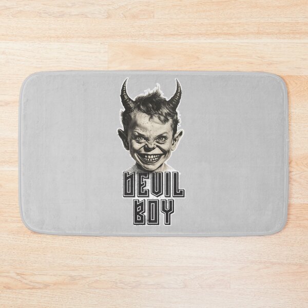 Item preview, Devil Boy Old School Print designed and sold by Thehatinthecat.
