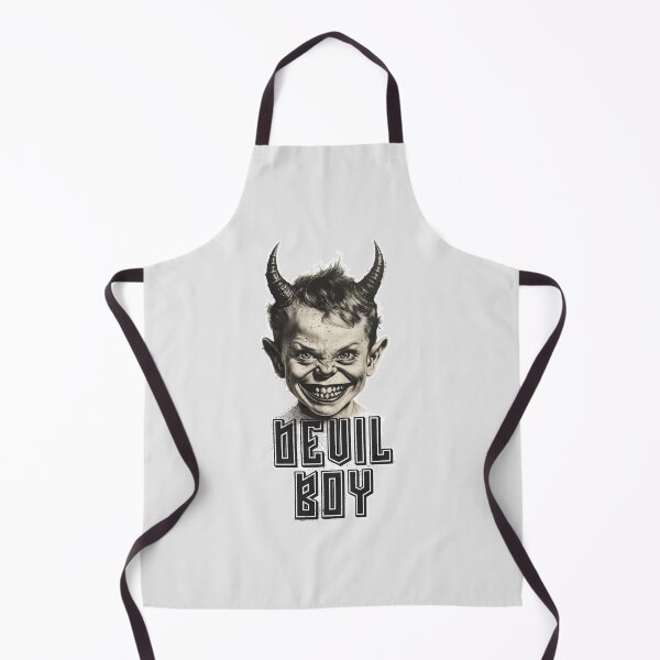 Item preview, Devil Boy Old School Print designed and sold by Thehatinthecat.