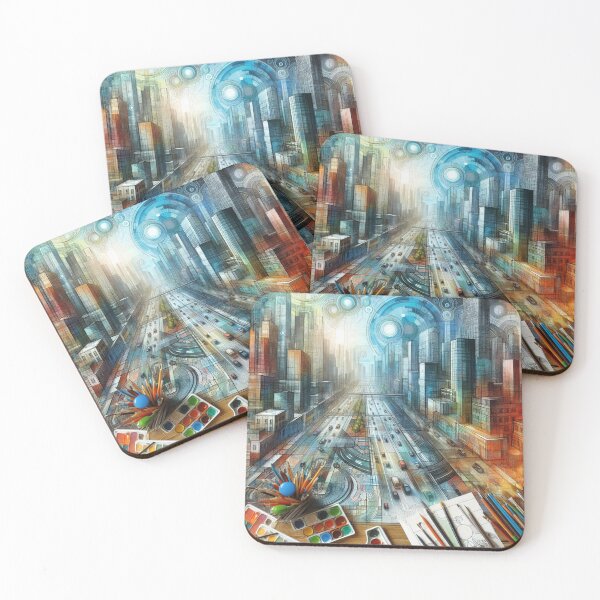 Item preview, City of the Future: Meeting of Tradition and Innovation designed and sold by Lyavalio.