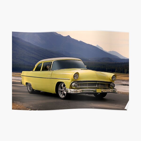 1956 56 Ford Coche Luz Trasera Lente Juego Fomoco Ford Texto Nuevo