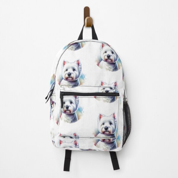 Item preview, Westie cute dog watercolour effect designed and sold by CritterManiaUK.