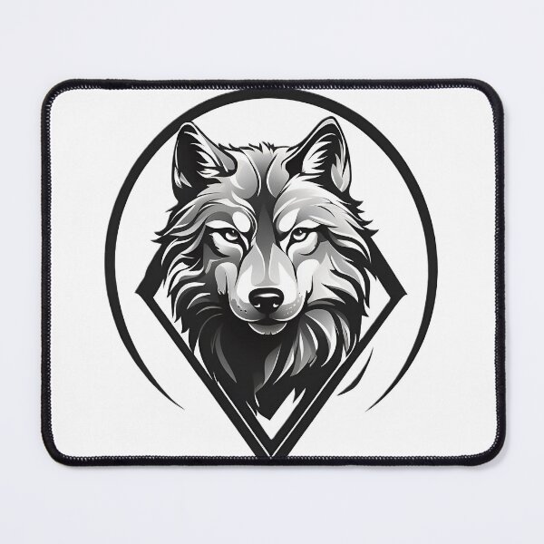 Item preview, logo of a wolf designed and sold by BladiWear.