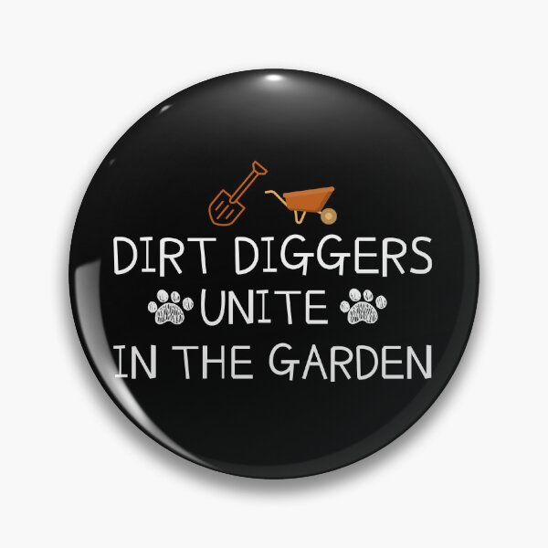Item preview, enjoy gardening with your furry friend.  designed and sold by ninjapineapple.