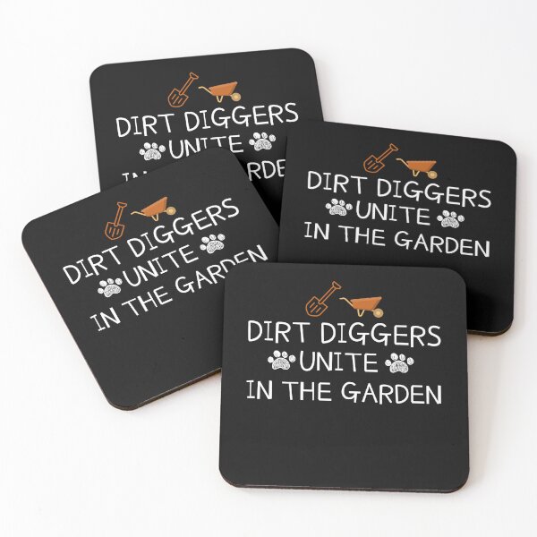Item preview, enjoy gardening with your furry friend.  designed and sold by ninjapineapple.