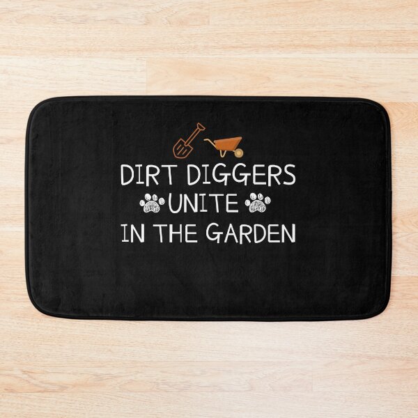 Item preview, enjoy gardening with your furry friend.  designed and sold by ninjapineapple.