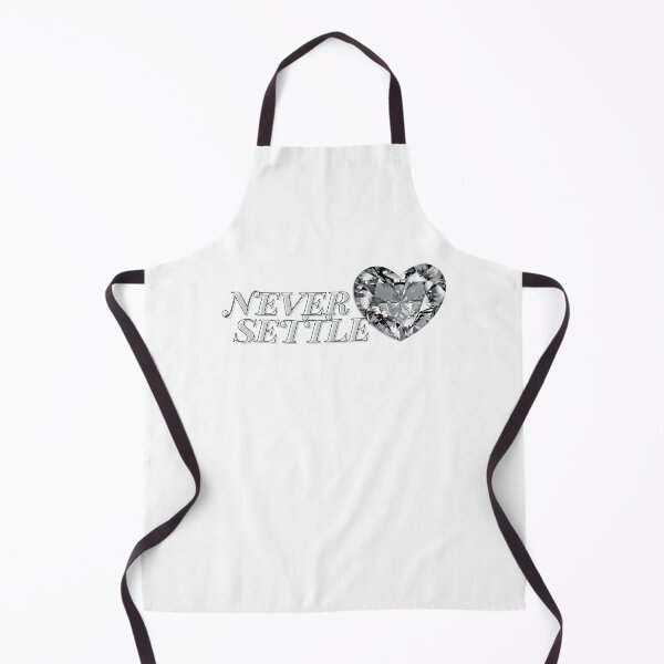 Item preview, never settle w heart gem y2k designed and sold by boy with brain.