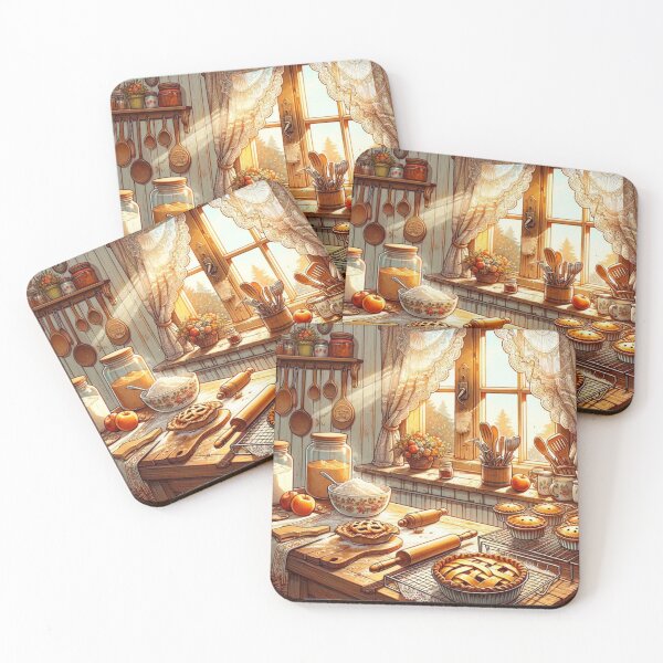 Item preview, Cottagecore Kitchen - Enchanting Rustic Cooking Sticker designed and sold by joanwatson45.