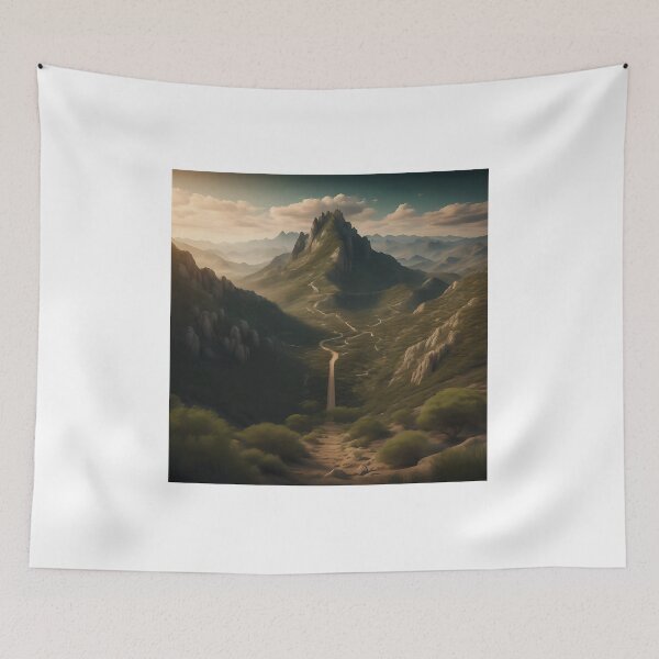Item preview, mountainous landscape designed and sold by Thiago Pando.