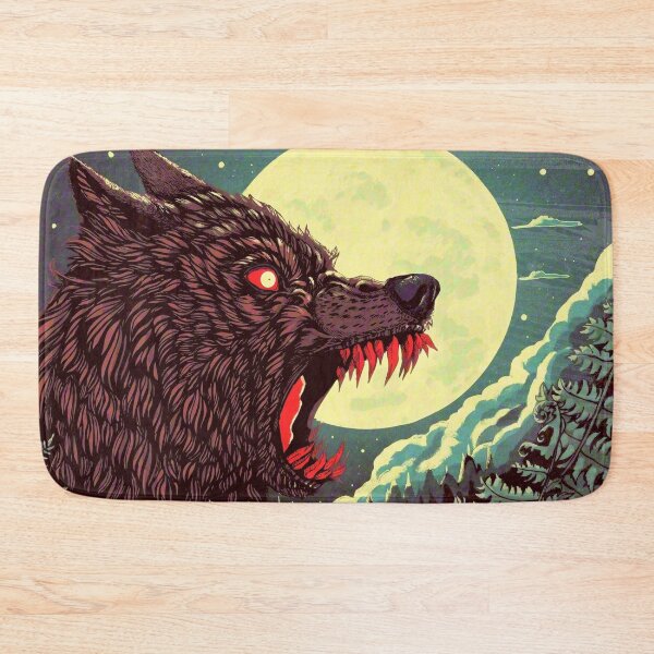 Item preview, The Dogman Movie Poster designed and sold by ClamLakeCryptid.