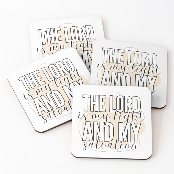 Item preview, The Lord is my light and my salvation designed and sold by Jinester.
