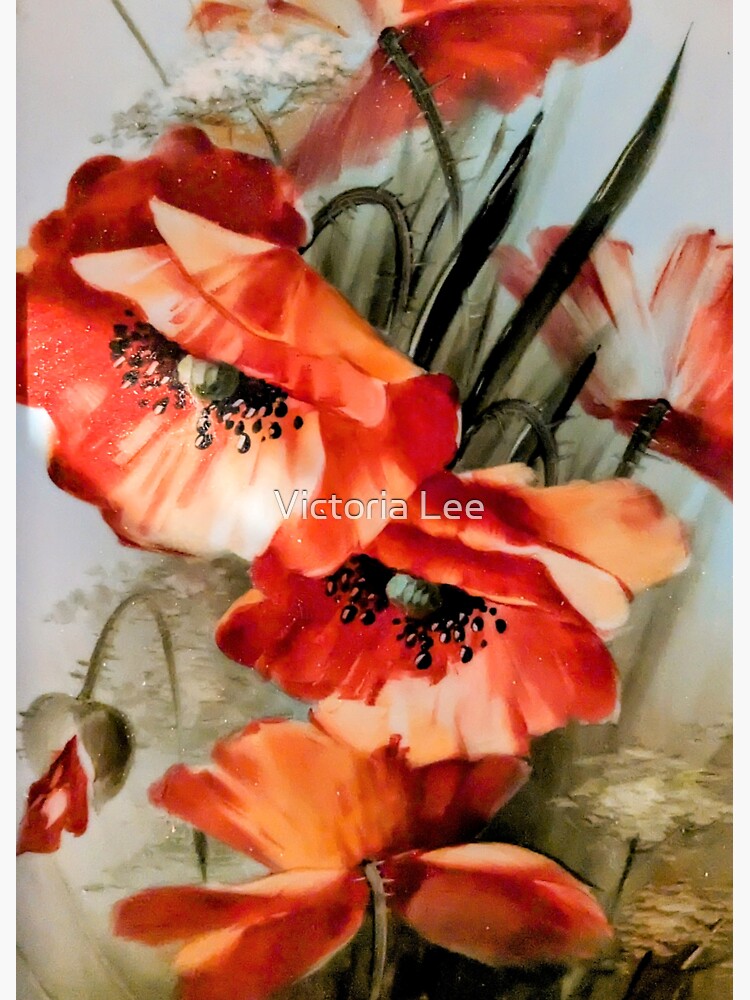 Thumbnail 3 of 3, Sticker, My Favorite Beautiful California Poppies by Lillian Garret designed and sold by Ladyinthemitten.