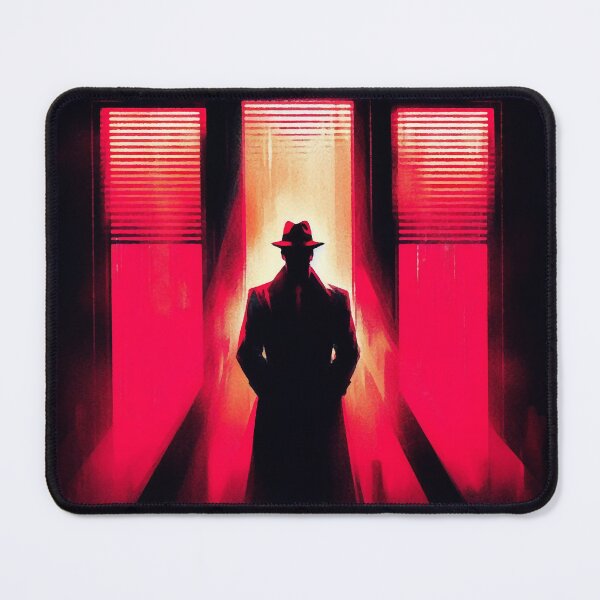 Item preview, Private Detective Silhouette Red [Noir, Crime] designed and sold by RESToRAPTOR.