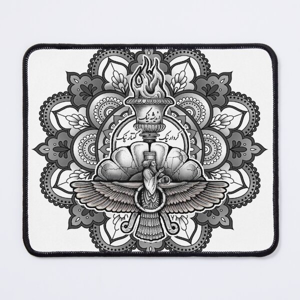 Item preview, Persian and Zoroastrian Mandala Design designed and sold by AquiliFilius.
