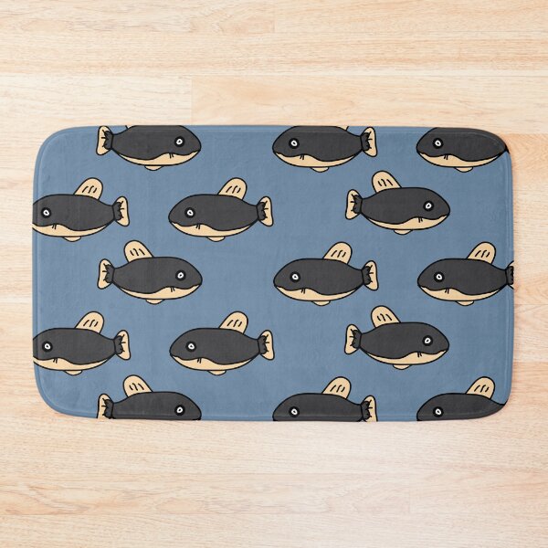 Item preview, Quirky fish pattern designed and sold by fluffyfamcraft.