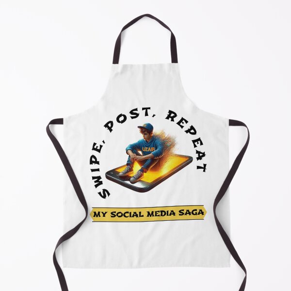 Item preview, Swipe, Post, Repeat: My Social Media Saga designed and sold by Hungry-Murphy.