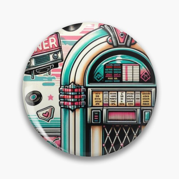 Item preview, Retro Diner - Nostalgic 1950s Eateries Sticker designed and sold by joanwatson45.