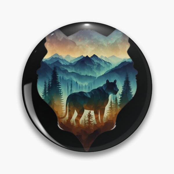 Item preview, Mountain Lion designed and sold by PlanetMarker.