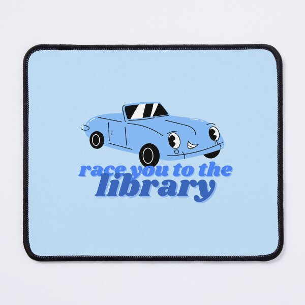 Item preview, race you to the library designed and sold by magicbyalexis.
