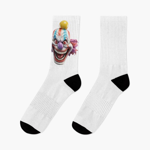 Item preview, 3D Cartoon Scary Clown, Logo, Sticker, Wall arts, Art Prints and More designed and sold by Kevin Lou.