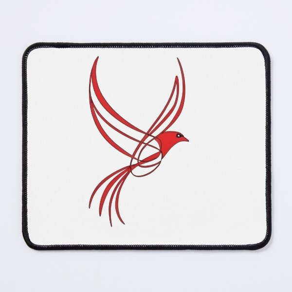 Item preview, Elegant Red Bird designed and sold by GL!TCH LAB.