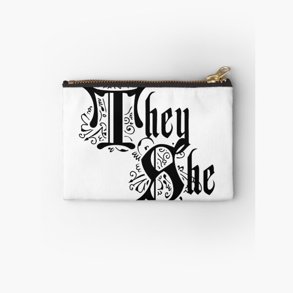 Item preview, They/she pronouns designed and sold by Jett Moonv.