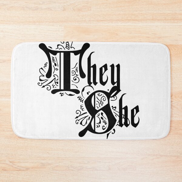 Item preview, They/she pronouns designed and sold by Jett Moonv.