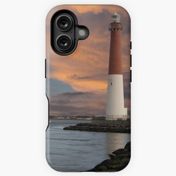 Item preview, Barnegat Light Standing Tall Against Stormy Sky designed and sold by BradKnorrArt.