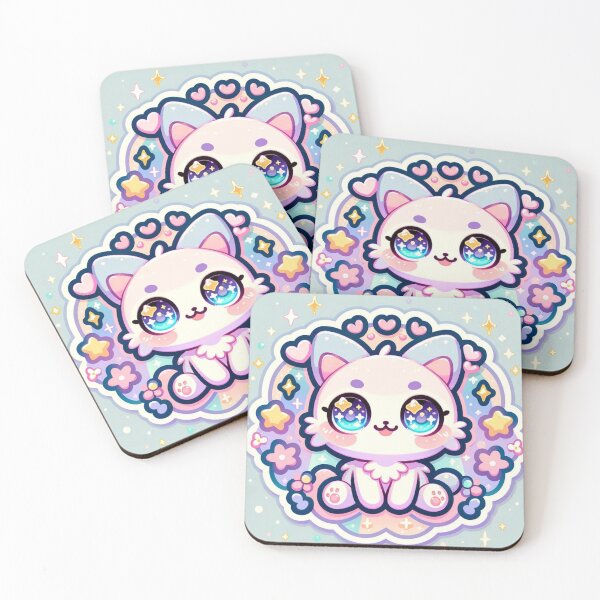 Item preview, Happy Kawaii - Adorable Joyful Art Sticker designed and sold by joanwatson45.