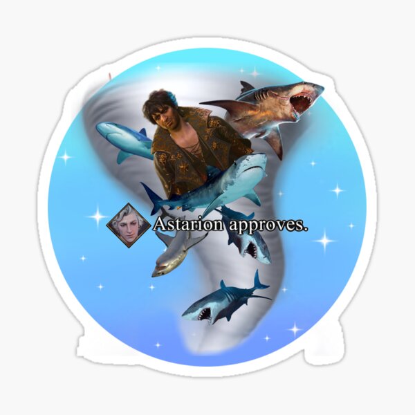 Item preview, Baldur’s Gate Sharknado designed and sold by izzyw99.