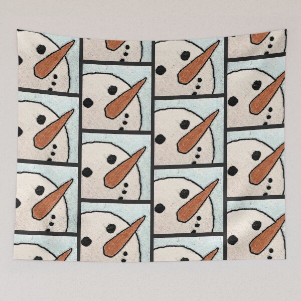 Item preview, Happy Snowman designed and sold by ErinBrieArt.
