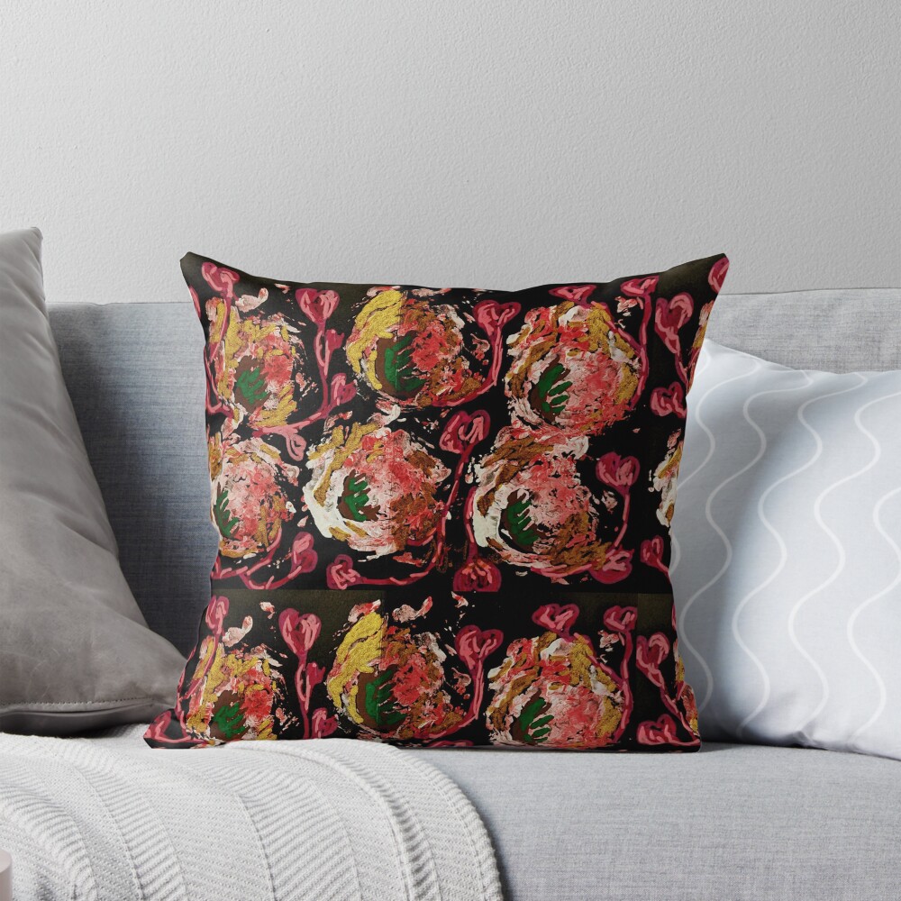 Item preview, Throw Pillow designed and sold by Ladyinthemitten.