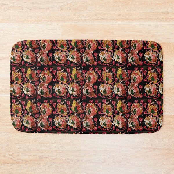 Item preview, Pink Heart Flowers Abstract designed and sold by ladyinthemitten.