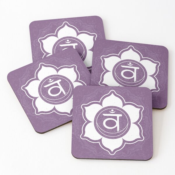 Item preview, Sacral Chakra Mandala - Plum + Snow designed and sold by Irene Estelle.