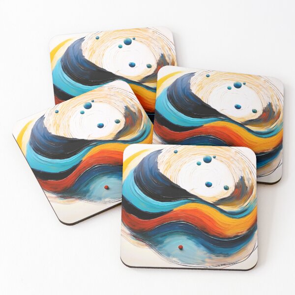 Item preview, Abstract series, the multi-color swirl designed and sold by janjacbu.