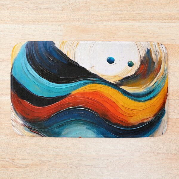 Item preview, Abstract series, the multi-color swirl designed and sold by janjacbu.