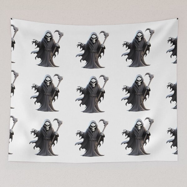 Item preview, 3D Cartoon Death, the Rim Reaper Logo, Sticker, Wall arts, Art Prints and More designed and sold by Kevin Lou.