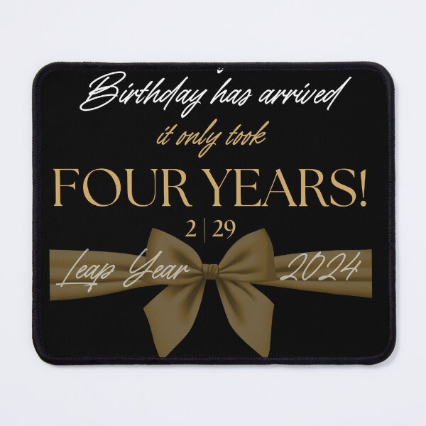 Item preview, Leap year Birthday: Forever Young designed and sold by VisionLeeStudio.
